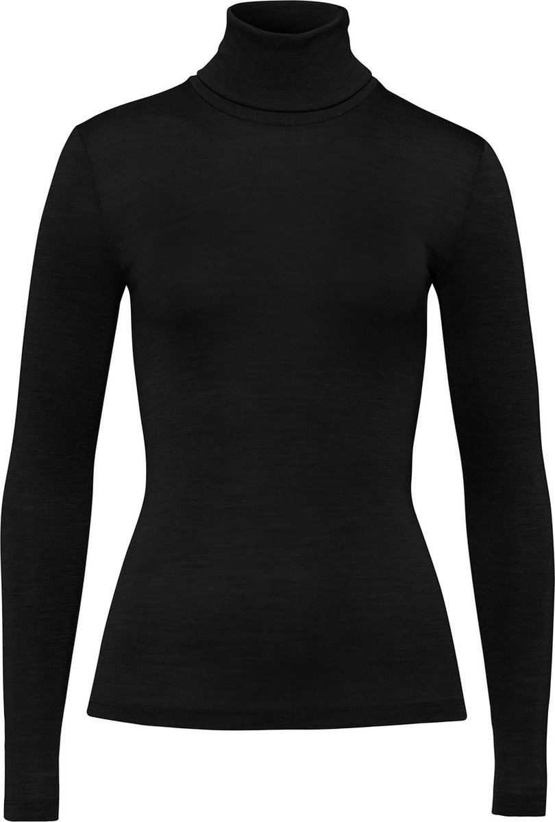 Hanro - Woolensilk - Dames Coltrui - Zwart - S