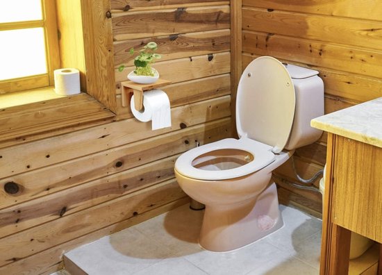 Toiletrolhouder bamboe zelfklevend kopen? - Nederland - Dat doe je goed