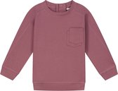 Kids Gallery peuter sweater - Jongens - Dark Salmon - Maat 80