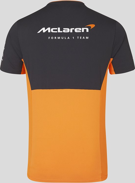 Mclaren Teamline Shirt Oranje 2024 L - Lando Norris - Oscar Piastri van McLaren — afbeelding 2