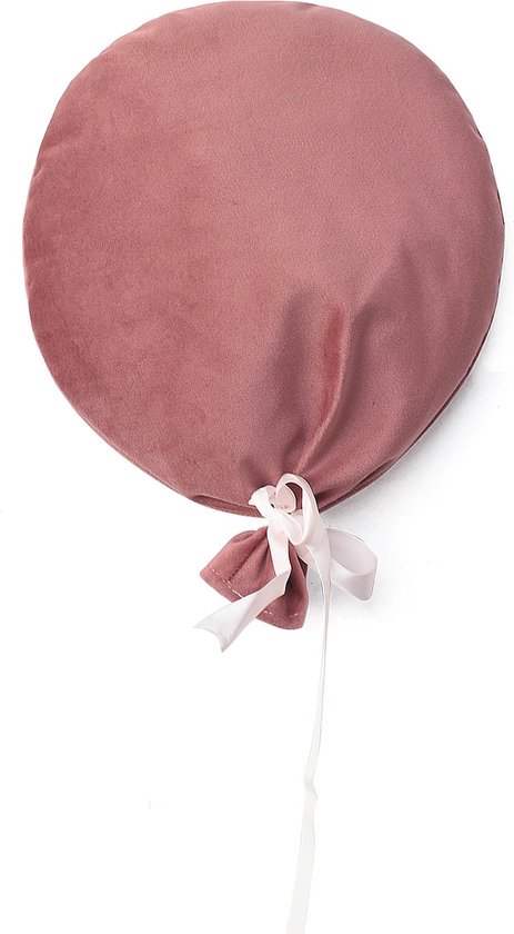 BaykaDecor - Décoration murale Peluche Luxe Ballon - Décoration murale Chambre Enfant - Décoration Chambre de bébé - Support Mural Ballon - Mauve