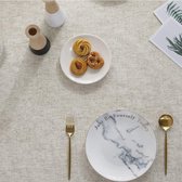 tafelkleed rechthoekig tafelkleed katoen linnen tafelkleed geschikt voor thuis keuken decoratie, verschillende maten