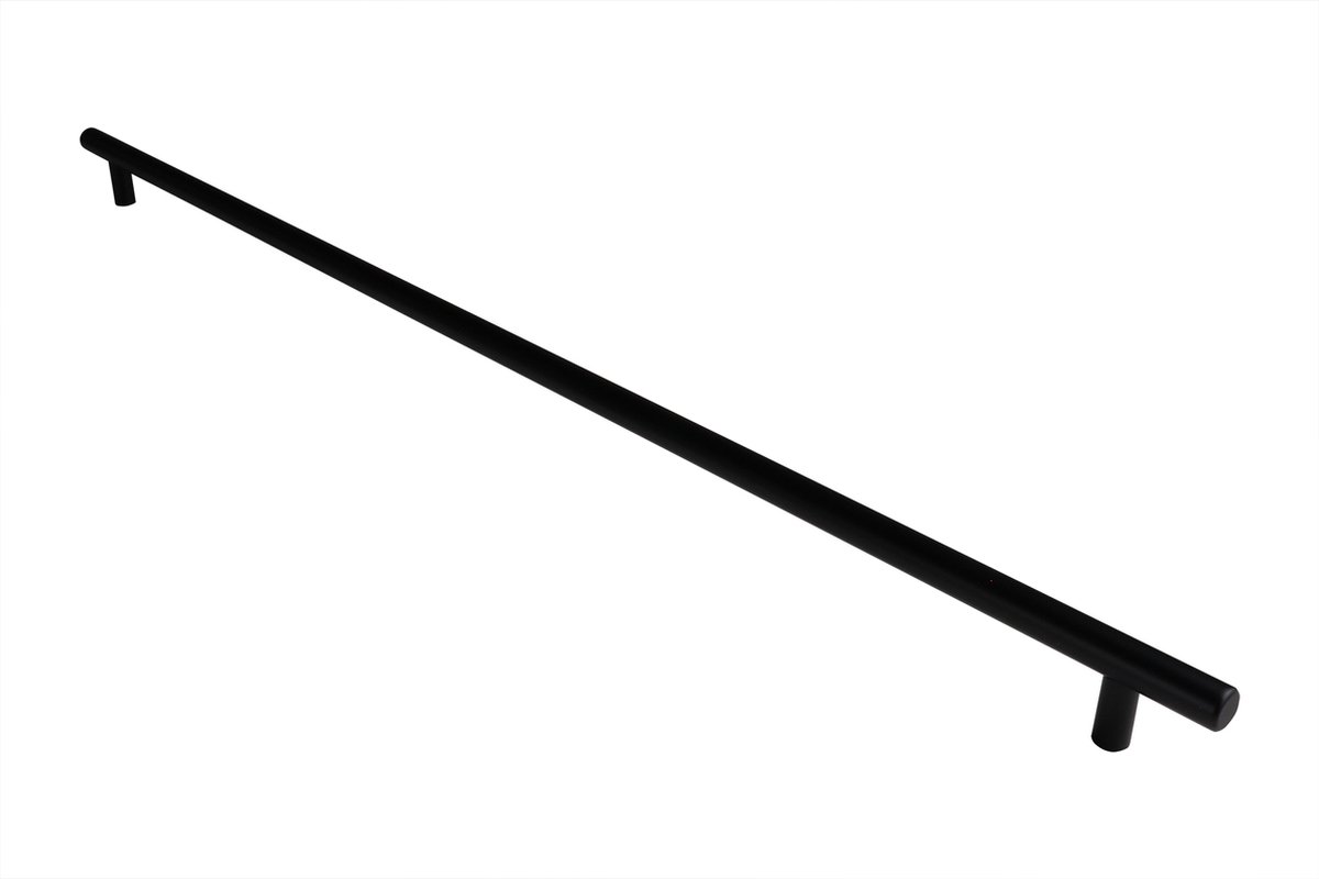 Lavuzo Staafgreep Zwart | Boorafstand 576 mm | Per Stuk | Handgreep | Keukengreep