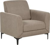 FENES - Fauteuil - Taupe - Stof