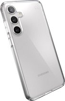 Speck hoesje geschikt voor Samsung Galaxy S24 Plus - Slank - Kristalhelder - Valbescherming gecertificeerd tot 4 meter - Microban Antibacterieel - Presidio Perfect Clear geschikt voor lijn - Transparant