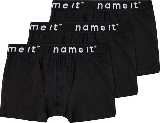 NAME IT NKMBOXER 3P NOOS Jongens 3-pack Onderbroek - Maat 134/140