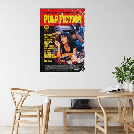 Poster - Quentin Tarantino Film Pulp Fiction, originele Filmposter, Premium Print, Professioneel Fotopapier