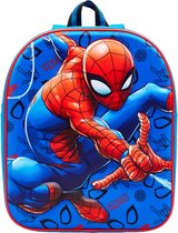 Marvel Spider-man 3d Rugzak 30 X 25 Jongens Blauw