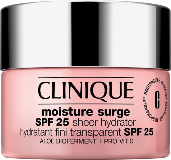 Clinique Moisture Surge Spf 25 Sheer Hydratant 50 Ml