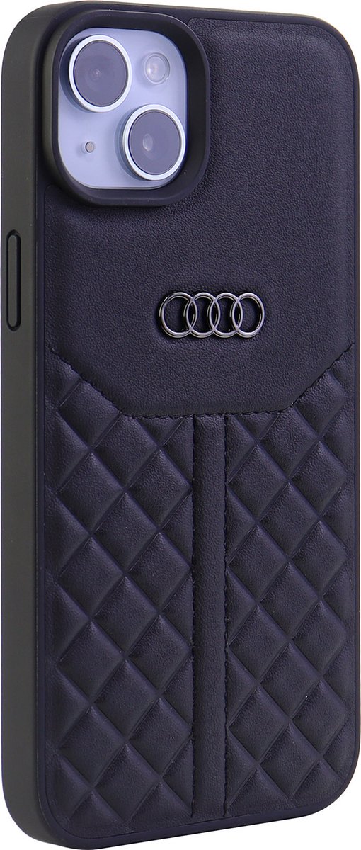 Audi iPhone 15 Plus Hardcase hoesje – Q8 Serie – Zwart