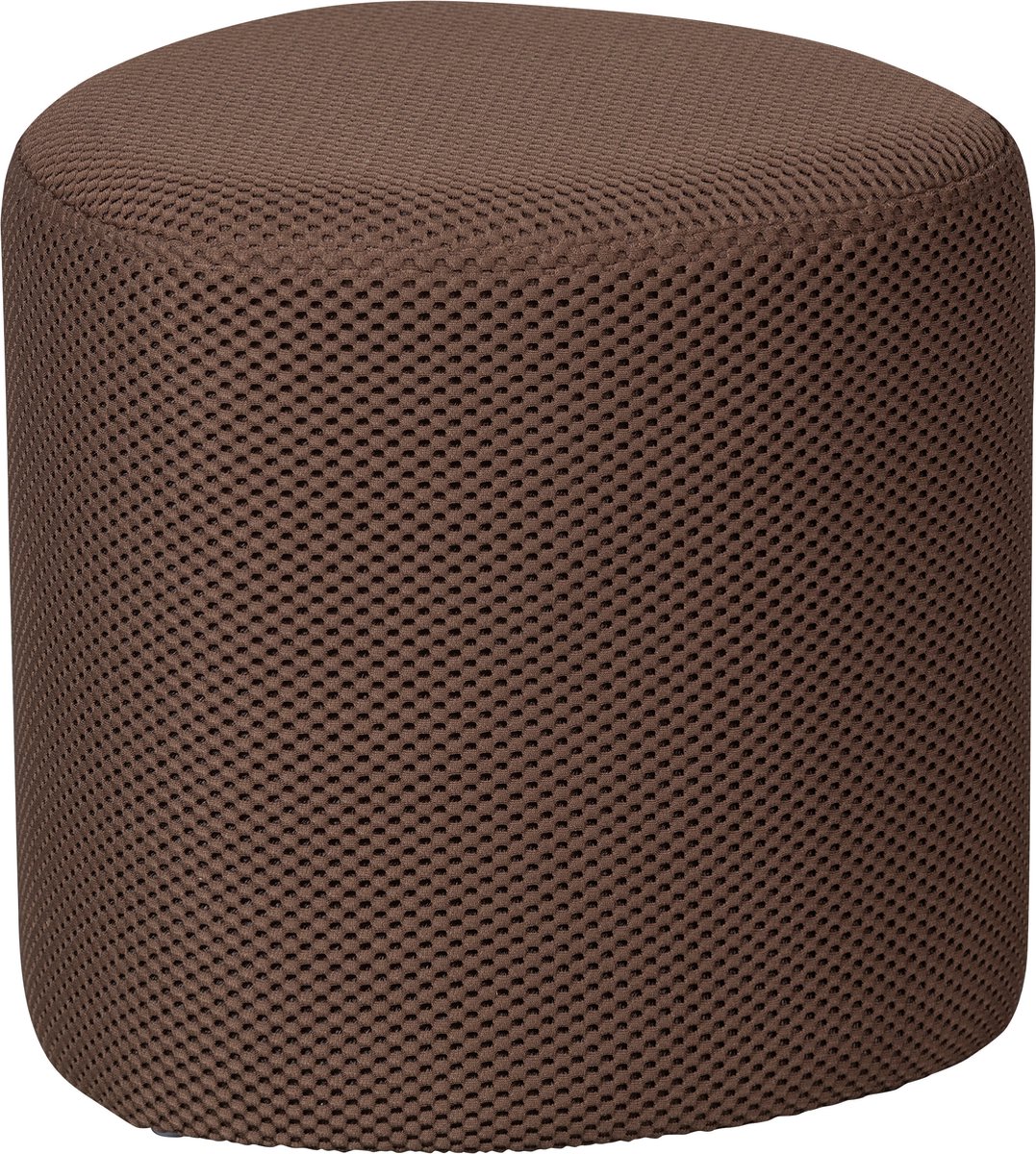 WOOOD Puuk Poef - Mesh - Espresso - 38x40x40
