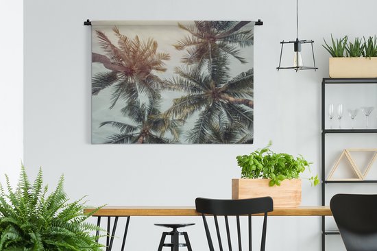 Tapisserie - Toile Murale - Palmier - Été - Tropical - 120x90 cm - Tapisserie