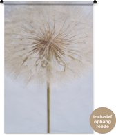 Wandkleed - Wanddoek - Bloemen - Paardenbloem - Design - 90x135 cm - Wandtapijt