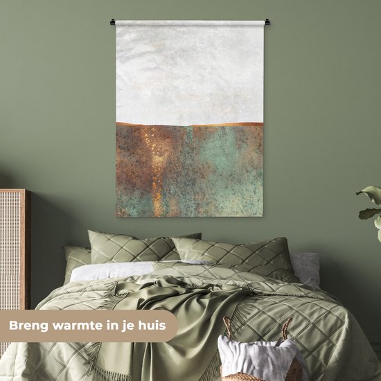 Tapisserie - Tapisserie - Abstrait - Luxe - Or - 90x120 cm - Tapisserie