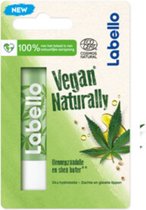 Labello Lippenbalsem Vegan Naturally Hemp - 3 stuks - Voordeelverpakking