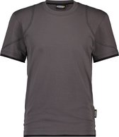 DASSY® Kinetic T-shirt - maat 2XL - ANTRACIETGRIJS/ZWART
