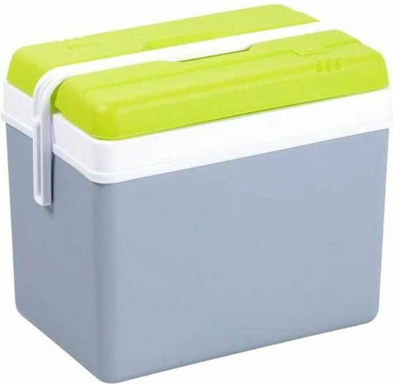 Koelbox met koelelementen - 35 liter - kunststof - grijs - 48 x 30 x 40 cm van KOEL — afbeelding 3