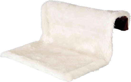 TRIXIE Radiatorhangmat kat pluche cr√®mekleurig bruin 43141
