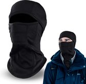 Core- Mill Waterproof Balaclava Ski Mask - Balaclava - Masque facial - Masque de moto - Chauffe-cou - Zwart - Taille unique