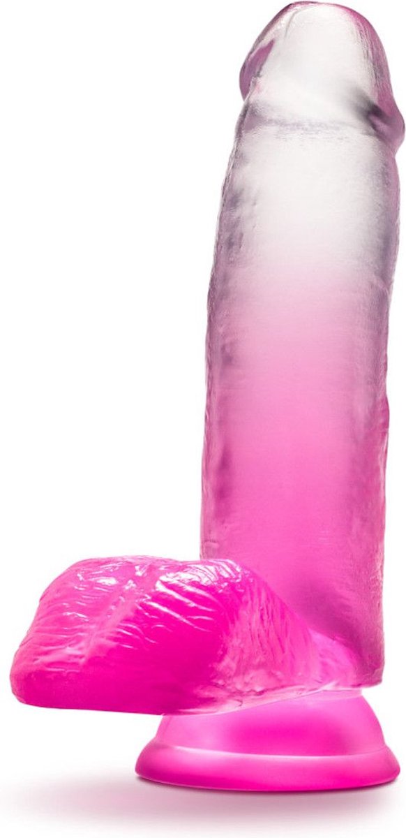 Goedkoopste B Yours - Sugar Magnolia Dildo 17 cm - Fuchsia