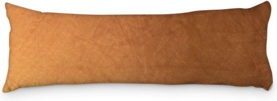 Beau Maison Velvet Body Pillow Kussensloop Caramel Latte 45 x 145 cm