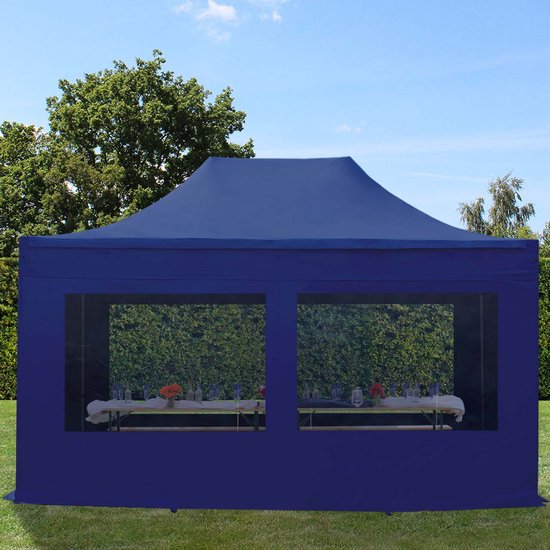 Easy Up Tent, inklapbaar - Vouwtent / Partytent bedrukken