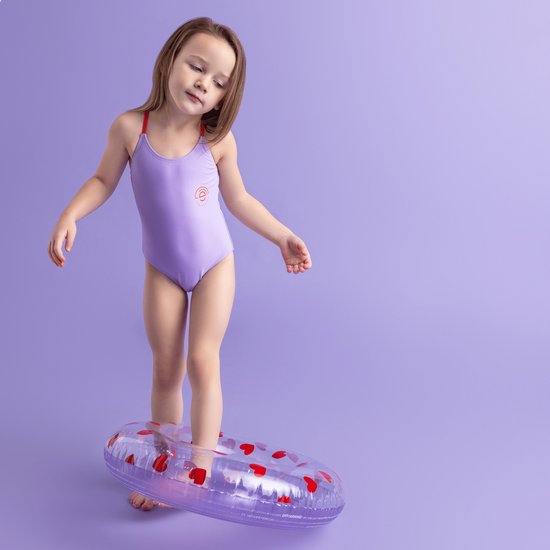 Maillot de bain UV Swim Essentials Filles - Violet - Taille 122/128