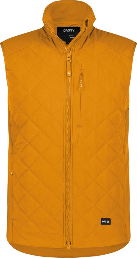 DASSY® Yala Geïsoleerde bodywarmer - maat L - ZONNEBLOEMGEEL