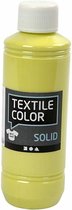Peinture textile - Peinture pour vêtements - Vert - Kiwi - Opaque - Solid - Couleur Textile - Creotime - 250 ml