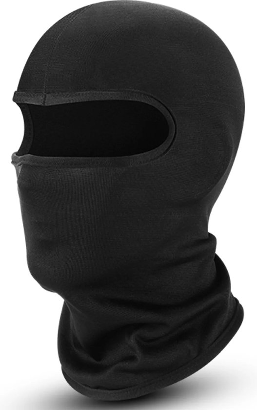 Balaclava - Helmmuts - Bivakmuts - Ski Masker - Motor / Scooter / Fiets - Gezichtsmasker - Zwart