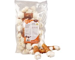 Duvo+ Meat Rawhide Bones met Kip L 2500 gram - Hond