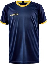 Craft Progress 2.0 Graphic Jersey JR 1910180 - Navy/Sweden Yellow - 158/164