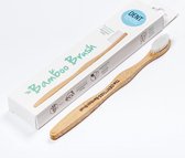 Denttabs Bamboo Brush - Tandenborstel - Extra Zacht - Gepolijste Borstelharen - Vegan - Milieuvriendelijk - Duurzame Grondstof