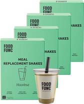 Foodfunc | Meal Replacement Shake | Hazelnut | 3 Stuks | 21 x 32 gram | No Junk Just Func