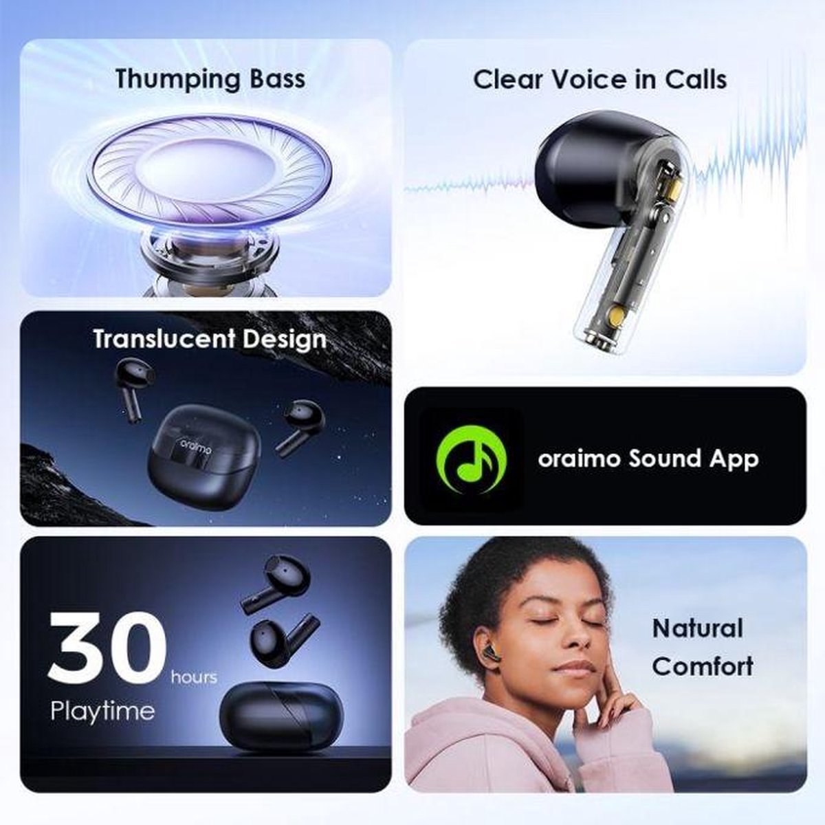 Oraimo 2024 bluetooth earphones