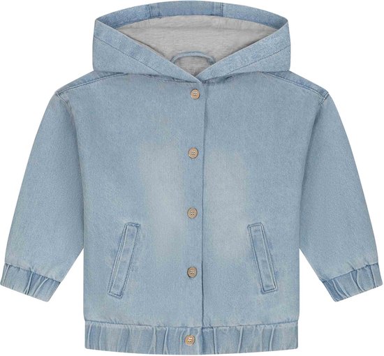 Prénatal baby zomerjas - Voor jongens en meisjes - Light Blue Denim - Maat 62