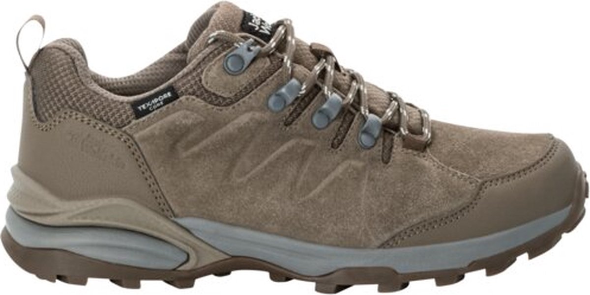 Jack Wolfskin REFUGIO TEXAPORE LOW W Dames Wandelschoenen Chestnut