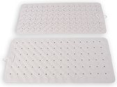 Set de 2 tapis de douche antidérapants anti-moisissure pour une salle de bain en toute sécurité | Accessoires de vêtements pour bébé de salle de bain essentiels | 76 cm x 36 cm