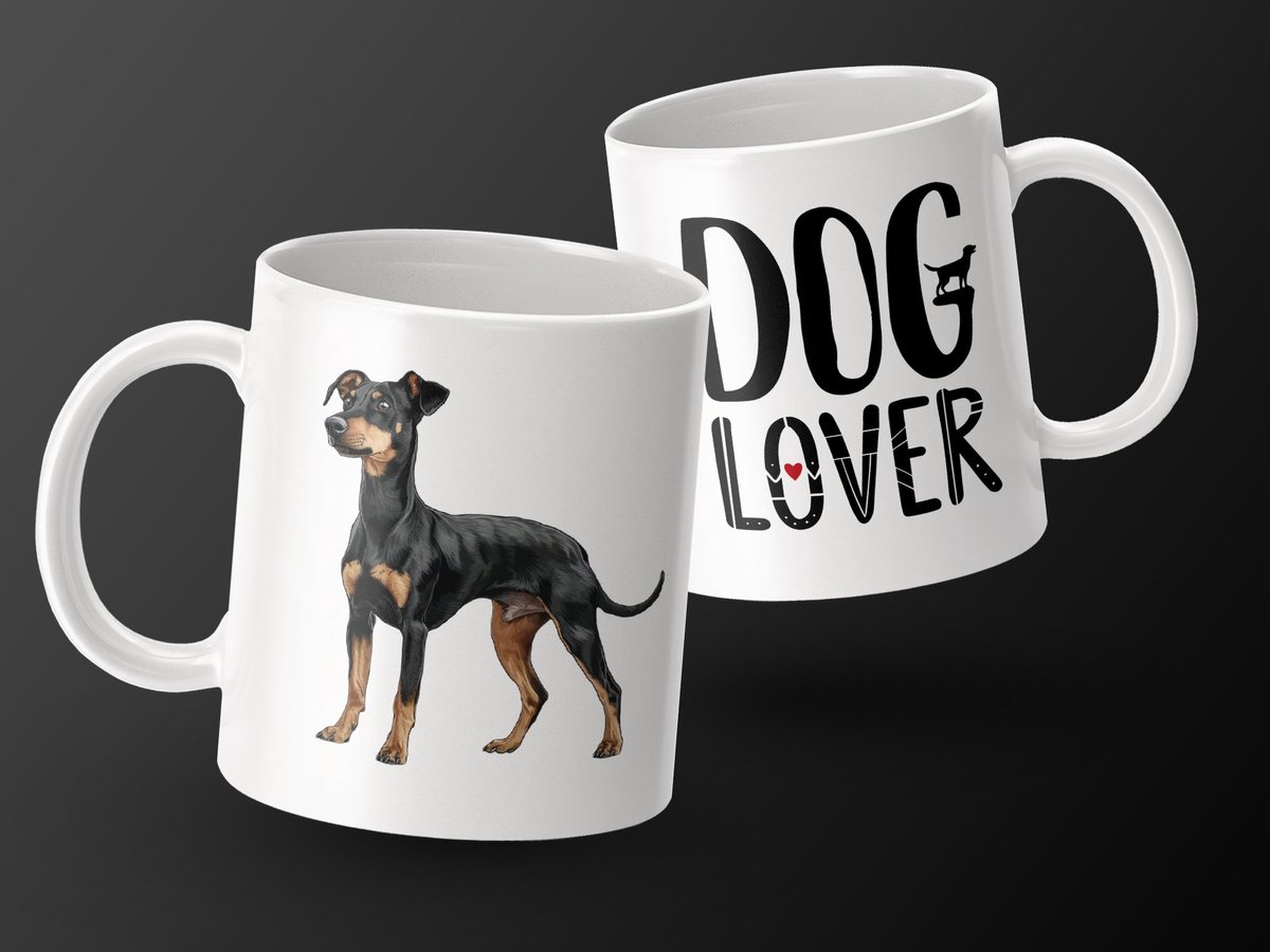 Mok Manchester Terrier dog - hond / dog lover