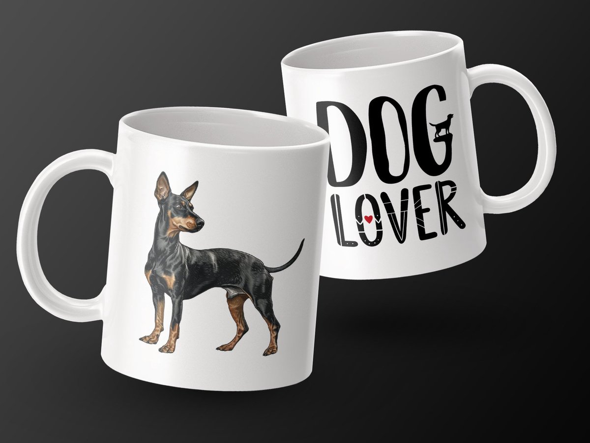Mok Manchester Terrier dog - hond / dog lover