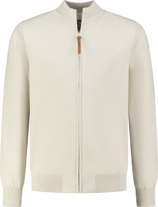 MGO Ian - Cardigan Homme Maille Fine - Beige - Taille M