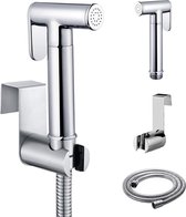 Handbidet toiletsprayer - bidet sprayer - voor persoonlijke hygiëne en wc-spray in de bedpan bidet sprayer (3-delige set)