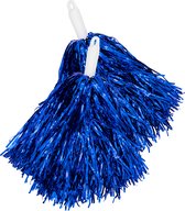 FUNIDELIA Blauwe Pompons voor vrouwen - Blauw