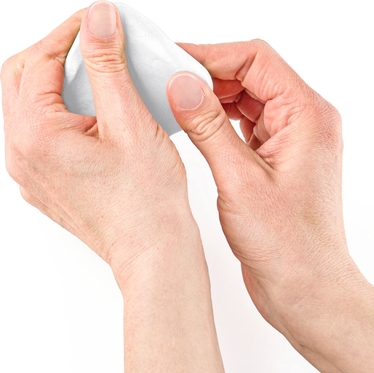 FIMO effect - ovenhardende boetseerklei standaard blokje 57 g - transparant wit — afbeelding 9