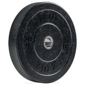 ZEUZ 1 Stuk Halterschijf 20 KG – Gewichten Set – 20kg Bumper Plates voor 50 mm Halter – voor CrossFit & Fitness