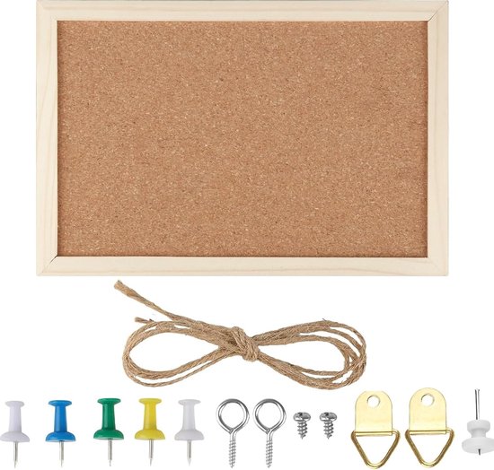 Prikbord - muurschildering | pinnen frame | paneel voor kantoor, keuken ...