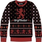 Harry Potter - Sweater Embleem van Gryffindor Huis M