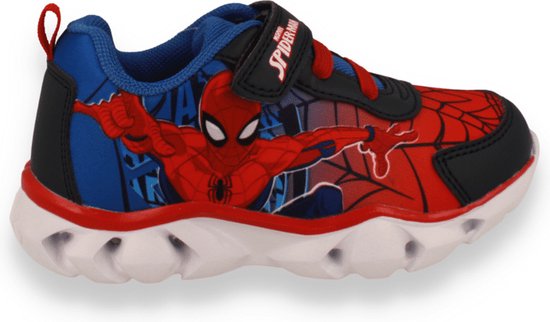 Spiderman Jongens Sneaker Blauw BLAUW 27