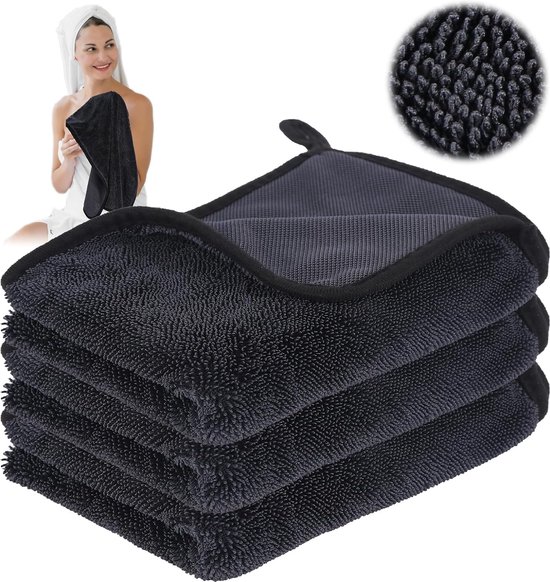 Microvezel Reishanddoeken Set – Sneldrogend, Compact | Voor Sport, Strand, Yoga & Reizen, Meerdere Maten