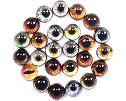 Somstyle Luxe 20x Oogjes 10mm - Knuffels Maken - Amigurumi Ogen Set - Haken & Breien - Dieren Design